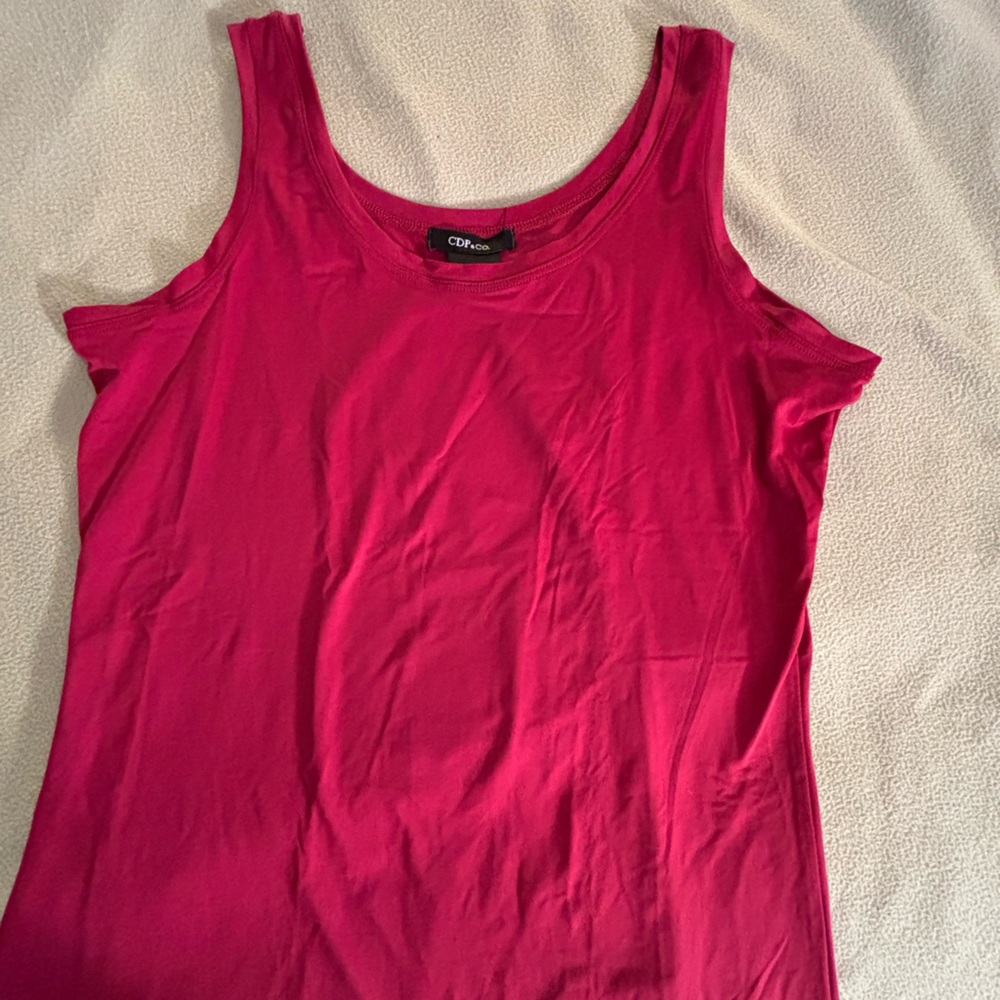 Magenta Pink Tank Top for Women